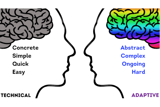 adaptive vs technical mindset