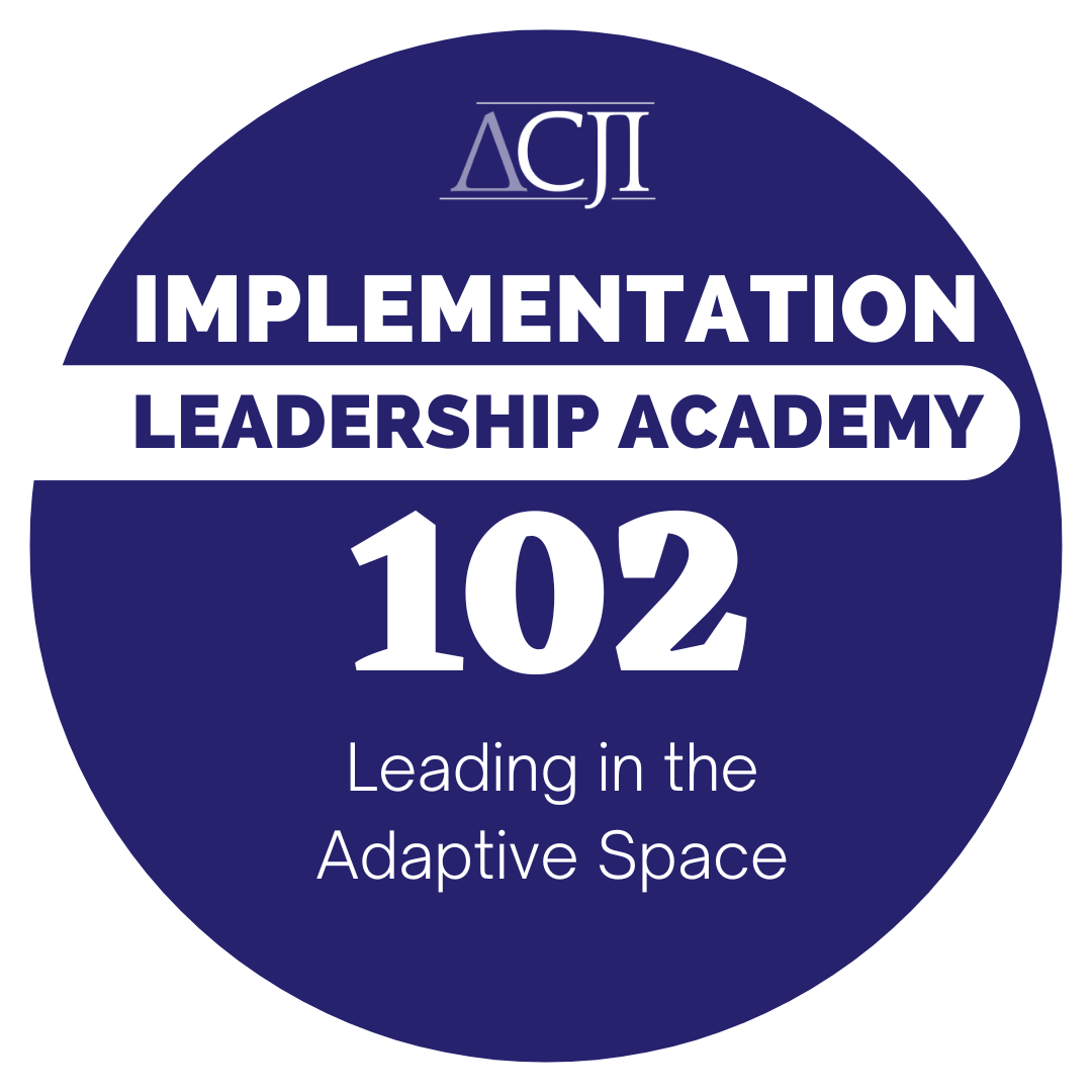 Implementation Leadership Academy 102